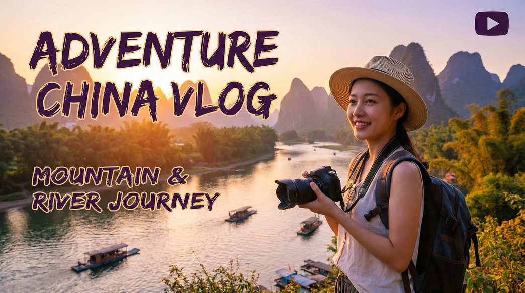 女上位视频旅行VLOG视频